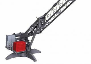 TEREX CRANES CDK 100-16 crane - load chart, specs & dimensions (2017 - 2026)