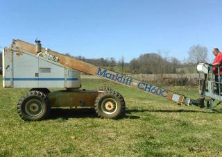 CH 60 C Marklift Wheeled Telescopic Boom Lifts