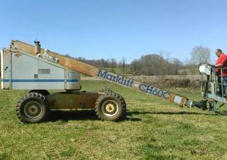 CH 60 C-PA Marklift Wheeled Telescopic Boom Lifts