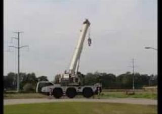 Terex-Demag Challenger 3160 (6x4x6) crane - load chart, specs & dimensions (2011 - 2013)