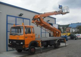 TEUPEN CL 26 Trailer Mounted Articulating Boom Lifts (1988 - 1997) Specifications & Dimensions
