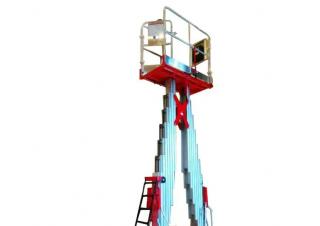 CMP12-S Mantall Single Vertical Mast Boom Lifts