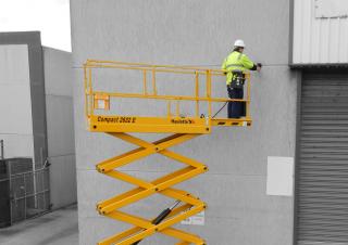 Compact 10N Haulotte Wheeled scissor lifts