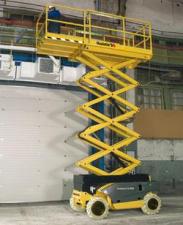 Compact 12 RTE Haulotte Wheeled scissor lifts