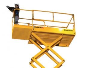 Compact 14 Haulotte Wheeled scissor lifts