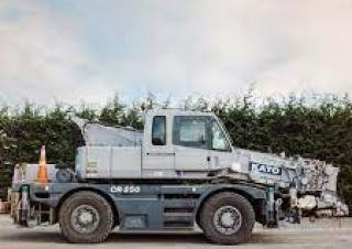 Kato CR 250 crane - load chart, specs & dimensions (1999 - 2011)