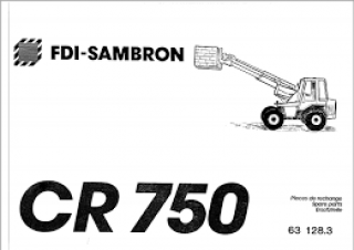 CR 750 Sambron Telehandler Specs & Dimensions