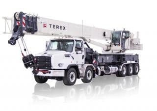 TEREX CRANES Crossover 8000 crane - load chart, specs & dimensions (2018 - 2021)