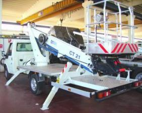 CT 21 Tcm Truck Mounted Telescopic Boom Lifts