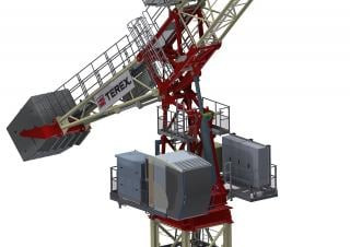 TEREX CRANES CTLH 192-12 crane - load chart, specs & dimensions (2021 - 2026)