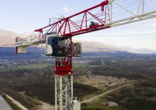 Terex Comedil (Zeppelin) CTT 172-8 crane - load chart, specs & dimensions (2019 - 2026)