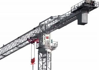 Terex Comedil (Zeppelin) CTT 561A-32 crane - load chart, specs & dimensions (2017 - 2026)