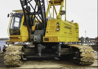 Hitachi CX 900 HD crane - load chart, specs & dimensions (1999 - 2002)