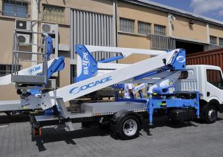 Socage DA 424 forSte Trailer Mounted Articulating Boom Lifts (2018 - 2020) Specifications & Dimensions
