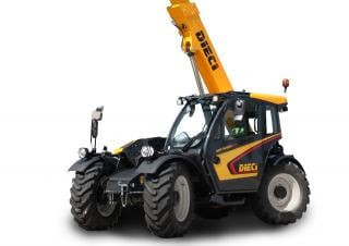 Dieci Dedalus 28.7 Telehandler Specs & Dimensions (2015 - 2017)
