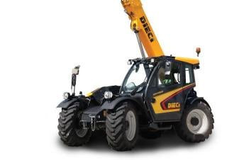Dieci Dedalus 28.9 Telehandler Specs & Dimensions (2015 - 2017)