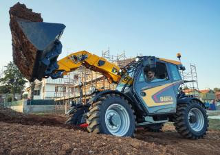 Dieci Dedalus 30.9 Telehandler Specs & Dimensions (2018 - 2020)