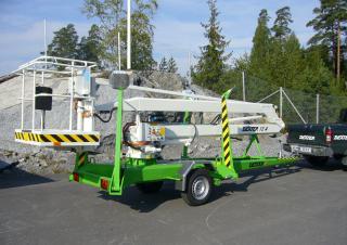 Dexter 12 Z Dexter Trailer Mounted Telescopic Boom Lifts