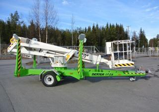 Dexter 17 Z Dexter Trailer Mounted Telescopic Boom Lifts