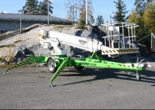Dexter 19 Z Dexter Trailer Mounted Telescopic Boom Lifts