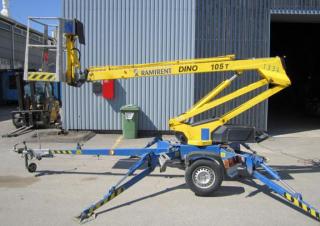 Dino 105 T Dino Lift Trailer Mounted Telescopic Boom Lifts