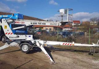 Dino 125 T Dino Lift Trailer Mounted Telescopic Boom Lifts