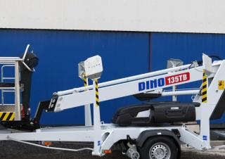 Dino 135TB II Dino Lift Trailer Mounted Telescopic Boom Lifts