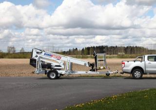 Dino 180XTB II Dino Lift Trailer Mounted Telescopic Boom Lifts