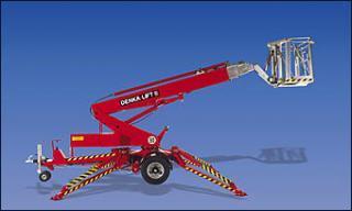 DK 18 Denka-Lift - Rothlehner Trailer Mounted Telescopic Boom Lifts