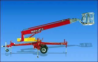 DK 25 Denka-Lift - Rothlehner Trailer Mounted Telescopic Boom Lifts
