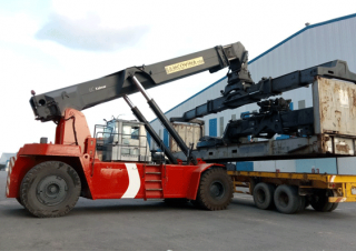 Kalmar DRD100-52S6 Reach Stacker Specs & Dimensions (2001 - 2015)
