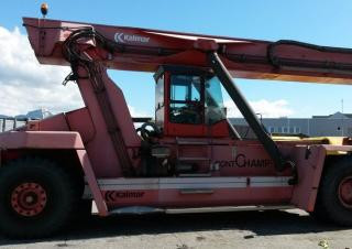 Kalmar DRD450-65S5 Reach Stacker Specs & Dimensions (1996 - 2015)