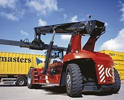 Kalmar DRF 450-65 C5X Reach Stacker Specs & Dimensions (2005 - 2015)