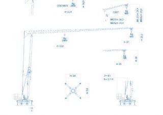 Eurogru ® DS 199 (FU) crane - load chart, specs & dimensions (2002 - 2009)