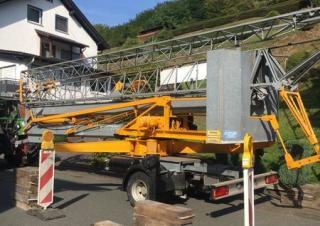 Eurogru ® DS 225 crane - load chart, specs & dimensions (2002 - 2005)