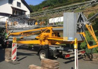 Eurogru ® DS 225 (FU) crane - load chart, specs & dimensions (2002 - 2005)