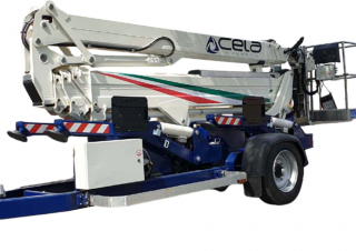 DT-72 CELA Trailer Mounted Articulating Boom Lifts