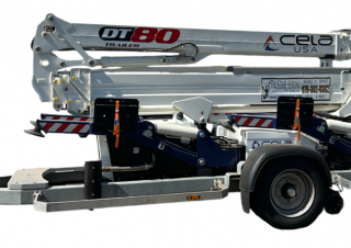 DT-80 CELA Trailer Mounted Articulating Boom Lifts