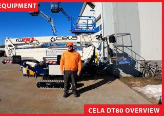 DT80 CELA Truck Mounted Telescopic Boom Lifts