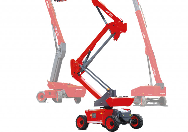 MAGNI DTB16RT Wheeled Telescopic Boom Lifts (2024 - 2026) Specifications & Dimensions