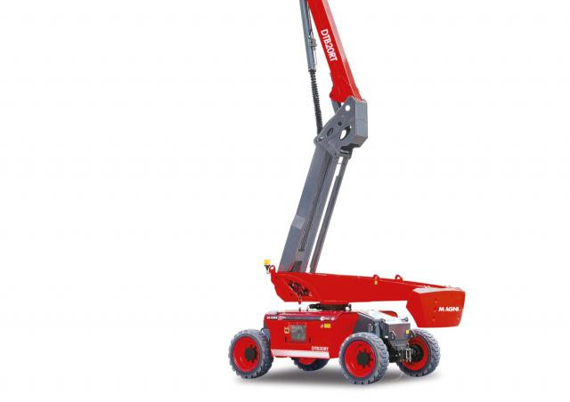 MAGNI DTB20RT Wheeled Telescopic Boom Lifts (2024 - 2026) Specifications & Dimensions