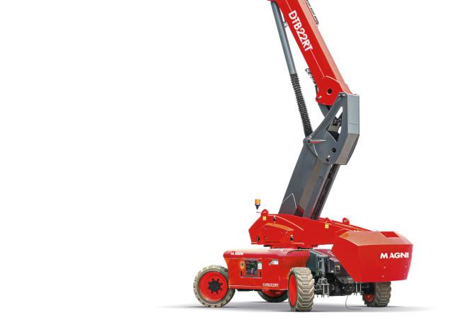 MAGNI DTB22RT Wheeled Telescopic Boom Lifts (2024 - 2026) Specifications & Dimensions