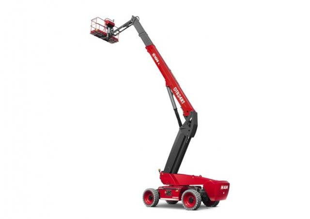 MAGNI DTB24RT Wheeled Telescopic Boom Lifts (2018 - 2024) Specifications & Dimensions