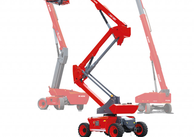 MAGNI DTB36RT Wheeled Telescopic Boom Lifts (2024 - 2026) Specifications & Dimensions