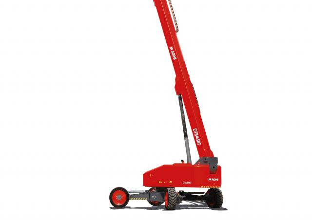 MAGNI DTB44RT Wheeled Telescopic Boom Lifts (2024 - 2026) Specifications & Dimensions