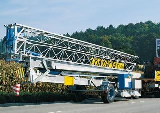 Condecta E 2407 HS crane - load chart, specs & dimensions (2018 - 2026)