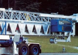 Condecta E 2810 HD crane - load chart, specs & dimensions (2009 - 2010)