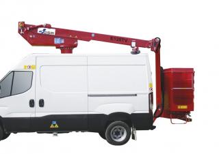E120TV GSR Truck Mounted Telescopic Boom Lifts