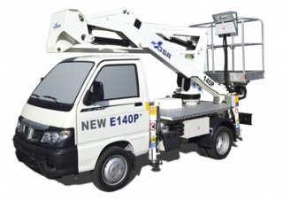 E140P Compact GSR Trailer Mounted Articulating Boom Lifts
