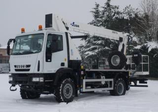 E220TJ Comfort GSR Truck Mounted Telescopic Boom Lifts